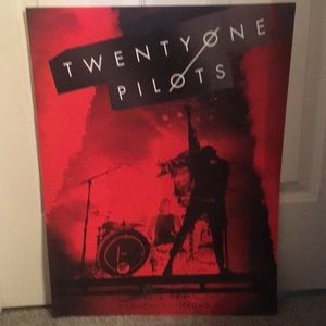 Twenty One Pilots Emotional Roadshow Tour Poster